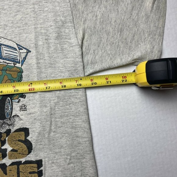 vintage 80’s Hunter’s Limousine t shirt size Large 1989 Single Stitched - Picture 7 of 8